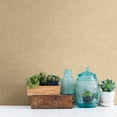 thumbnail image 2 of Brewster 2809-SH01251 Advantage Geo Nina Wheat Texture Wallpaper Wheat, 2 of 3