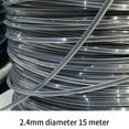 thumbnail image 2 of Mosiee Line Strimmer Line Electric Trimmer String Trimmer Parts 2.4Mm Square Grey Universal High Quality, 2 of 8