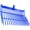 Blue, variant on Manure Fork Replacement Head 18 Tines Pitchfork Head with Angled Tines, Durable ABS Plastic Horse Manure Rake for Picking Up Grass Hay, Barn Stable Cleaning & Farm Work (Purple)