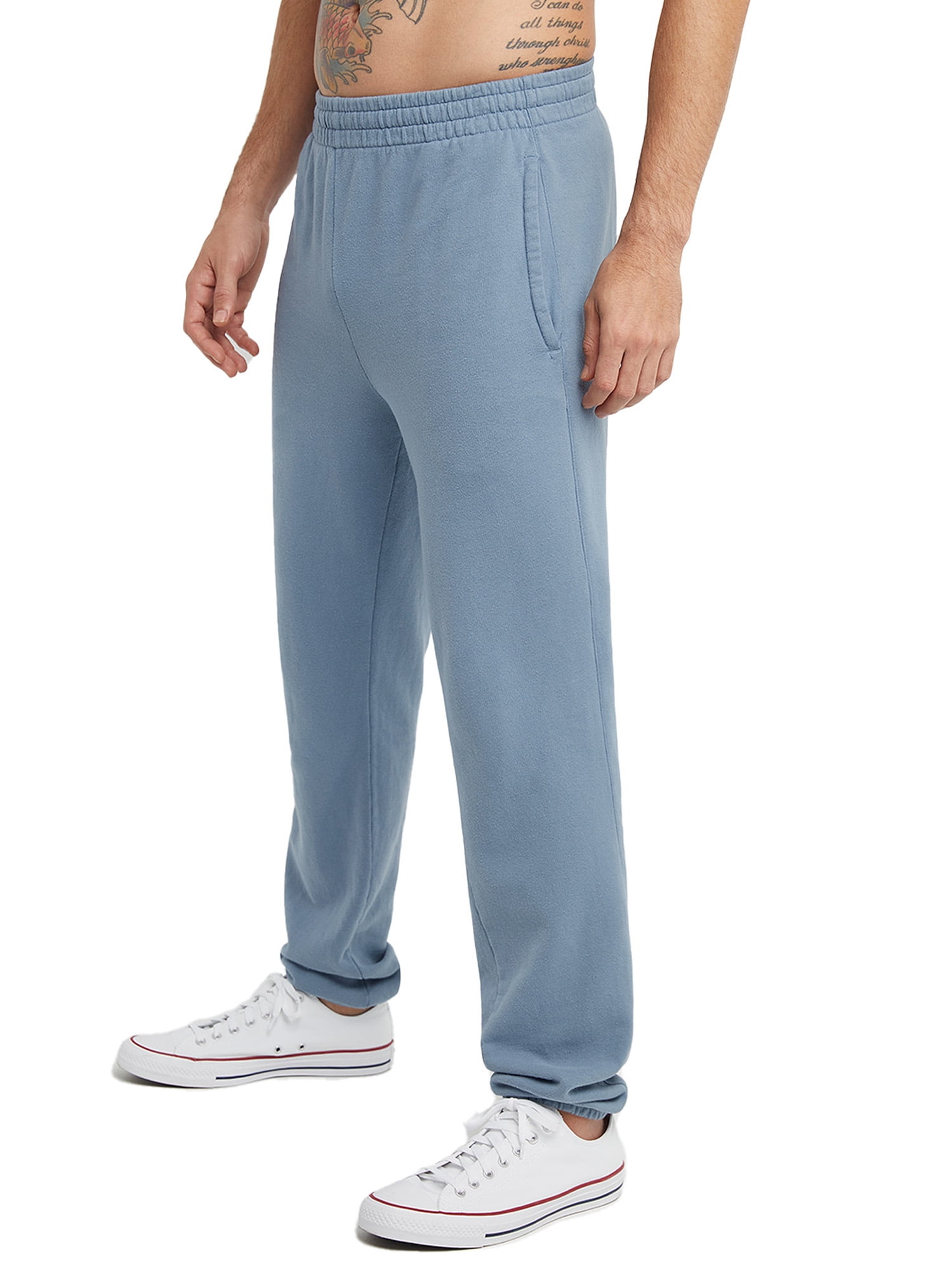 Hanes Originals Men s Garment Dyed Sweatpants with Pockets 31