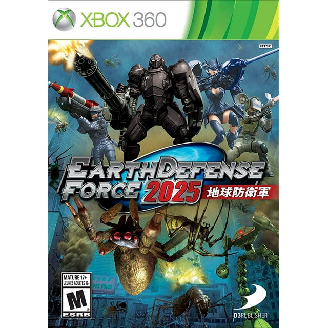 Earth Defense Force 2025 - Xbox 360 - D3publisher xbox 360