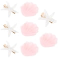 thumbnail image 1 of 8 Pcs Accessoires pour Cheveux Sirène Pinces Crocodiles Pinces à Cheveux Stélleroïdes Pinces à Cheveux Coquille de Perle, 1 of 8