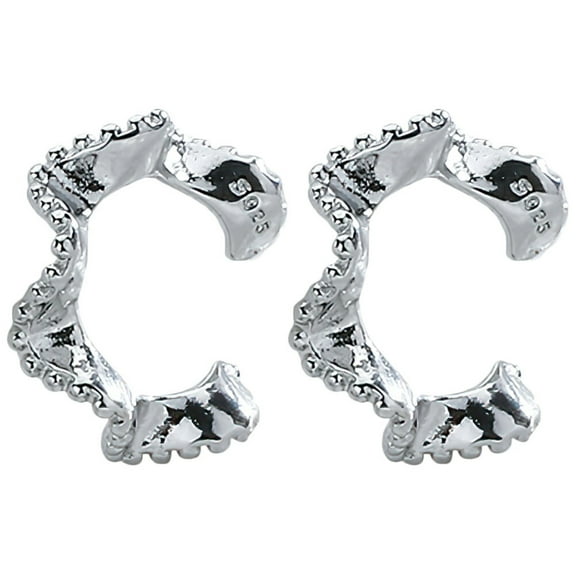 KONTONTY Non Pierced Earrings for Women Copper 1 Pair Daily Wear