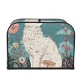 thumbnail image 2 of Fotbe Celestial Cat And Flowers for Four Slice Toaster Cover, Fingerprint Protector, Super Soft Appliance Cover And Dust Cover,Bread Dust Cover & Fingerprint Protection, 2 of 7