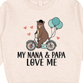 thumbnail image 3 of Inktastic My Nana Papa Love Me Grandchild Toddler Sweatshirt, 3 of 4