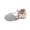 Pink, variant on Girls Rhinestone Princess Shoes Sparkly - Breathable Cut-Outs Soft Sole Casual Princess Flats Shoes Pink