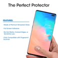 thumbnail image 4 of Protector de pantalla AmFilm Ultra Glass para Galaxy S10 Plus, paquete de 2, 4 of 8