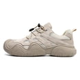 thumbnail image 6 of ZELAND Men's & Women's Big Size Genuine Leather Casual Outdoor Hiking Shoes - Breathable, Anti-Slip, Low Top Athletic Sneakers for All Seasons, 6 of 6