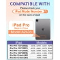 thumbnail image 2 of Uppuppy for iPad Air 13 Inch M2/M3, Pro 12.9 Case - Cute Women, 2 of 6