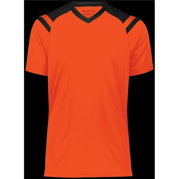Youth Sheffield Jersey, Electric Orange & Black - 2XS