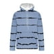 thumbnail image 4 of Sudadera con capucha para hombre, estilo casual, a la moda, con cuello redondo, bolsillos y estampado degradado, sudadera de manga larga con capucha, blusa de poliéster para hombre, 4 of 4