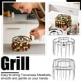 thumbnail image 2 of Vertical Skewer Grill Rack Stainless Steel 24 Slot Kabob Stand for Air Fryer Oven Home Backyard Barbecue Cooking Accessory Round 1 Pack, 2 of 9