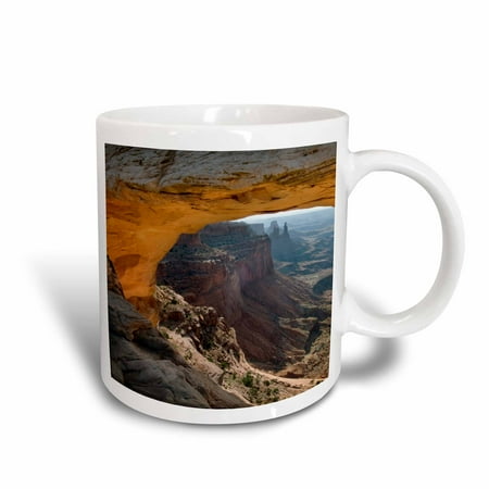 3dRose Mesa Arch, Canyonlands National Park, Utah - US45 RKL0006 - Raymond Klass, Ceramic Mug, 15-ounce