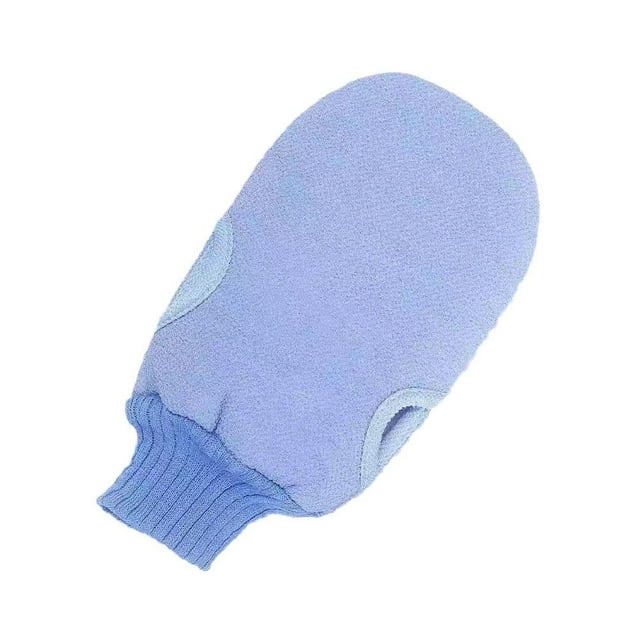 UOYOTT Three-set Bath Towel Bath Towel Strong Mud Rub Gloves Household Double-sided Back Rub Back R7p3