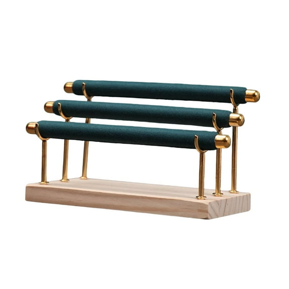 fenteer Rings Display Stand Bracelets Watches Display Rings Organizer for Home Store layer