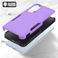 thumbnail image 6 of for Samsung Galaxy S25 Edge Case,Heavy Duty Drop Protection Edge Raised Rugged Shockproof/Drop Proof/Dust Proof Military Protective Tough Durable Cell Phone Cover for Men Women,Purple, 6 of 6