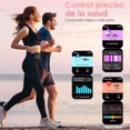 thumbnail image 4 of Smartwatch Mujer 2.01'' Reloj Inteligente Con Audífonos Rosa, 4 of 8