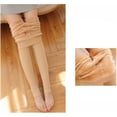 thumbnail image 3 of Women Winter Fleece Lined Tights Fake Translucent Sheer Warm High Waist Pantyhose Stocking Thermal Flawless Leggings Fall Autumn, 3 of 6