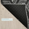 thumbnail image 5 of Addison Rugs Chantille Indoor/Outdoor Transitional Geometric Black Machine Washable Rectangle Rug, 10' x 14', 5 of 8