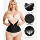 thumbnail image 4 of Faja reductora de cintura Nebility para control abdominal, negra, talla M, 4 of 5