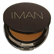 IMAN Second To None Cream To Powder Foundation, Dark Skin, Earth 2 NEW