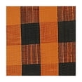thumbnail image 4 of HAOXIT  Home Fashions Farmhouse Living Fall Buffalo-Check Tablecloth, Square,Orange and Black 52*52, 4 of 8