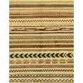 thumbnail image 1 of Ahgly Company Machine Washable Indoor Rectangle Abstract Light Brown Area Rugs, 4' x 6', 1 of 7