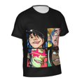 thumbnail image 3 of Gorillaz Men's Short-Sleeve T-Shirt Summer Casual Tee Top Breathable Crewneck T-Shirt Large, 3 of 7