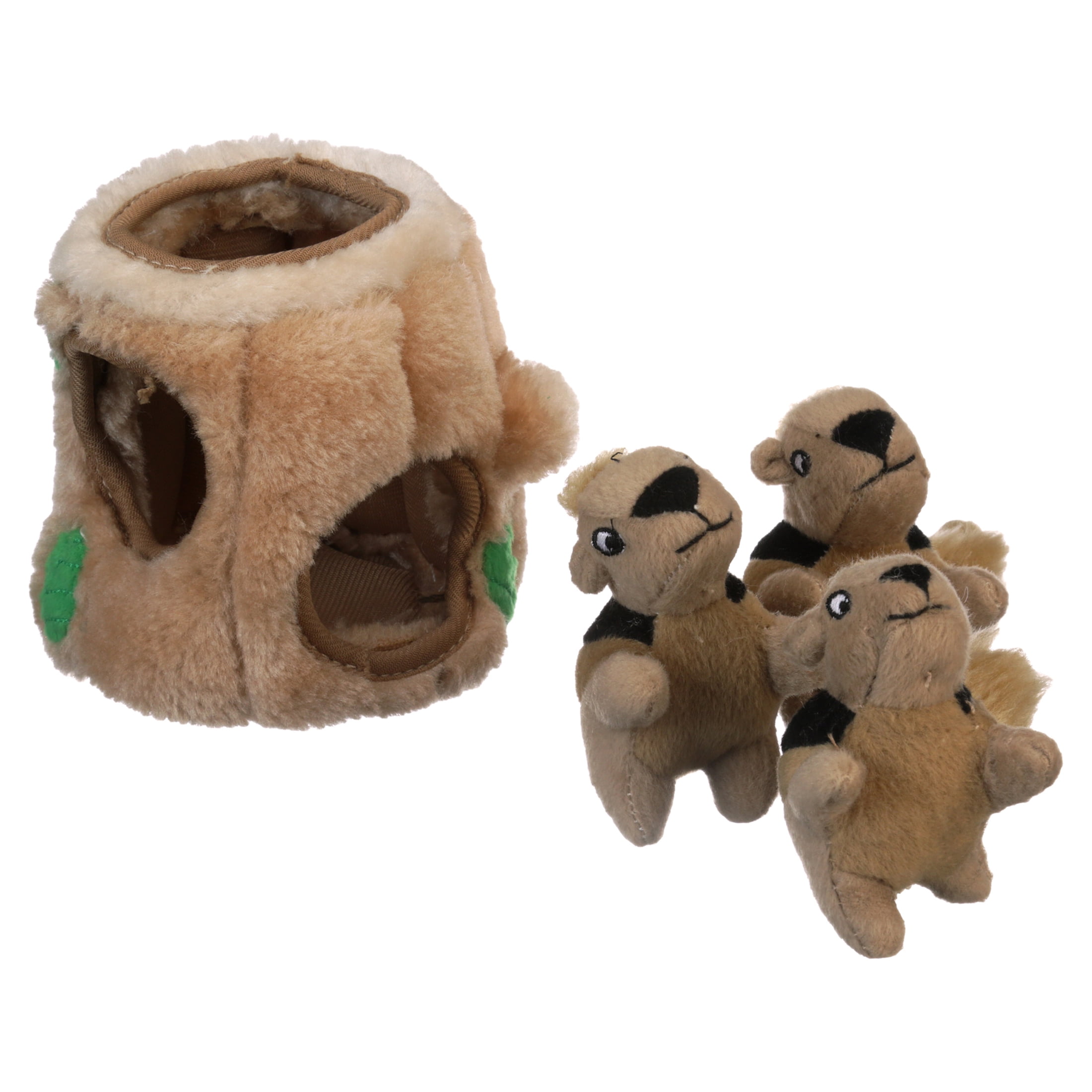 Outward Hound Hide a Squirrel Plush Dog Toy Puzzle, Brown, Large – KOL PET
