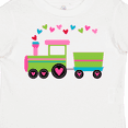 thumbnail image 4 of Inktastic Valentine Heart Train Boys or Girls Toddler T-Shirt, 4 of 5