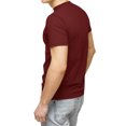 thumbnail image 3 of Ma Croix Mens Crew Neck Short Sleeve Tee Solid Plain Cotton T Shirt Big and Tall Size Available, 3 of 4