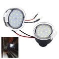thumbnail image 3 of 2 PCS 18 LED Under Mirror Puddle Light For Ford Mondeo S-Max EDGE Explorer F-150, 3 of 9