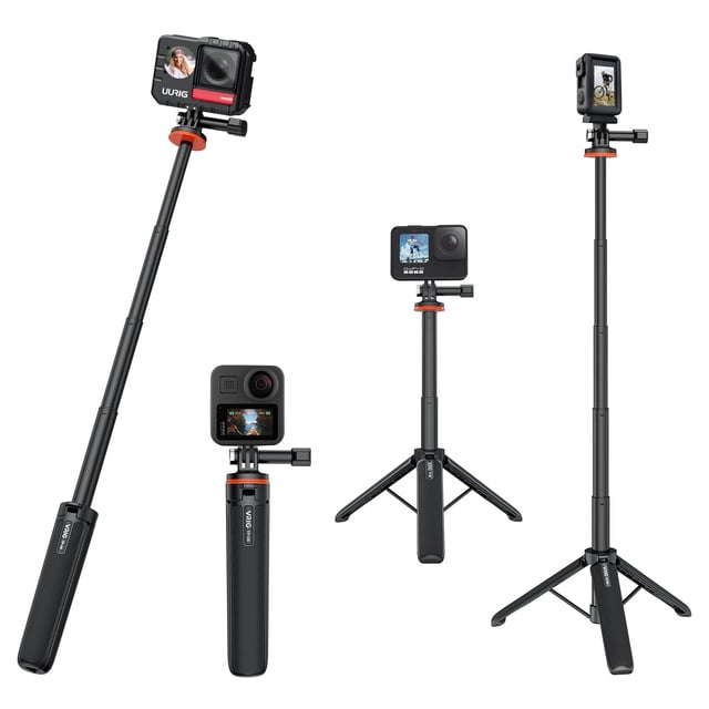 Trípode Selfie Stick VRIG TP-08 extensible para Insta360 X3