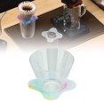 thumbnail image 1 of Gotero De Café, Taza De Filtro De Café Transparente Reutilizable Separada Para Oficina, 1 of 7