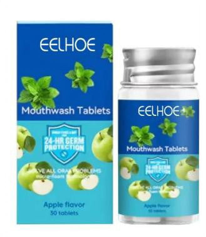 Guieoi Natural Mouthwash Tablets Mouth And Breath Freshening Tablets