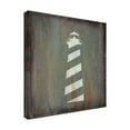 thumbnail image 2 of Cora Niele 'Rusty Sign Lighthouse' Canvas Art, 2 of 3