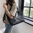 thumbnail image 6 of JAHH 1PCS Popular Simplicity Four Seasons Fashion Sheer Mesh Tote Mesh Zipper Travel Purse and Work Tote Sheer Women's Crossbody Bag, 6 of 8