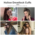 thumbnail image 4 of Miangastore Accessoires pour Dreadlocks en Alliage 159 Pcs 0.63X0.39X0.39 Po, 4 of 8