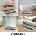 thumbnail image 5 of 1pc Four Turtle Figurines Absorbent Non-Slip Bathroom Thickened Flannel Rug Decor,Soft,Quick Drying,Suitable For Indoor/outdoor Use,Bathrooms,Bedrooms,Kitchens,Terrace,Laundry Rooms,16"x24", 5 of 9