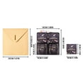 thumbnail image 3 of Binwennn Graduation Season 3D Three Greeting Cards Hand Hollowed Greeting Cards For Teachers And Students Graduation Stationary Thank You Notes Greeting Stock Note Paper Stationary Christmas Cards, 3 of 5