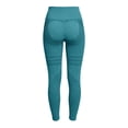 thumbnail image 4 of enyan Womens Legging Seamless Butt Lifting Train Control Celsior Anti Cellulite Leggings（Green,M）, 4 of 7