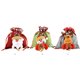 thumbnail image 2 of Bolsas navideñas con cordón, campana, Papá Noel, muñeco de nieve, bolsa de almacenamiento, puerta, media de dulces, gran capacidad, bolso de Kits de decoración para fiestas Muñeco de nieve Inteprter HA070781-02, 2 of 6