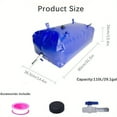 thumbnail image 1 of 1 Pce Vessie de Stockage d'Eau Grande Capacité Conteneurs de Stockage d'Eau Portable Pliable, 1 of 4
