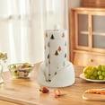 thumbnail image 5 of Rack Organization Countertop Paper Towel Holder with Stand and Spiral Tear Design for Multiroom Kitchen Bathroom—-Hand and Versatile Organizer, 5 of 5