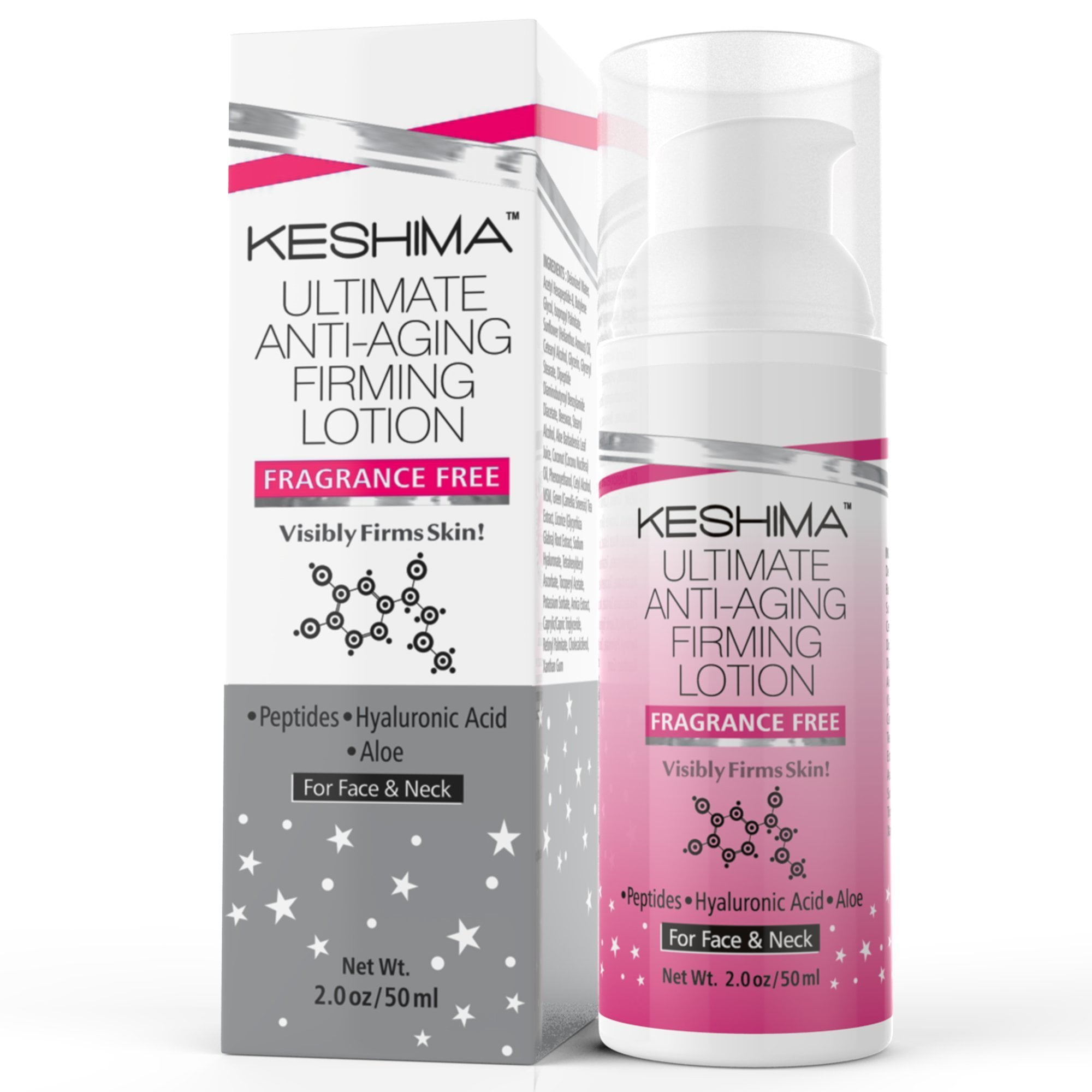 Keshima Face & Neck Firming Cream - Fragrance Free ...