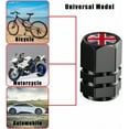 thumbnail image 5 of Union Flag 4-Piece Corrosion-Resistant Tire Valve Stem Caps for Trucks, Motorcycles, SUVs, and Bikes, 5 of 5