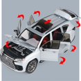 thumbnail image 4 of 1:24 LX600 SUV Alloy Luxy Car Model Diecasts Metal Toy Off-road Vehicles Car Model Collection Sound and Light Childrens Toy Gift, 4 of 6