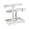 Tandem Wood Bar Jewelry Stand