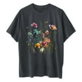 thumbnail image 6 of Summer 2026 Womens Fashion Tops Womens Tops Dressy Casual 3/4 Sleeve Brown Womens Blouses For Work Professional Plus Size T-Shirts For Women Graphic Tees Funny Cats, 6 of 6
