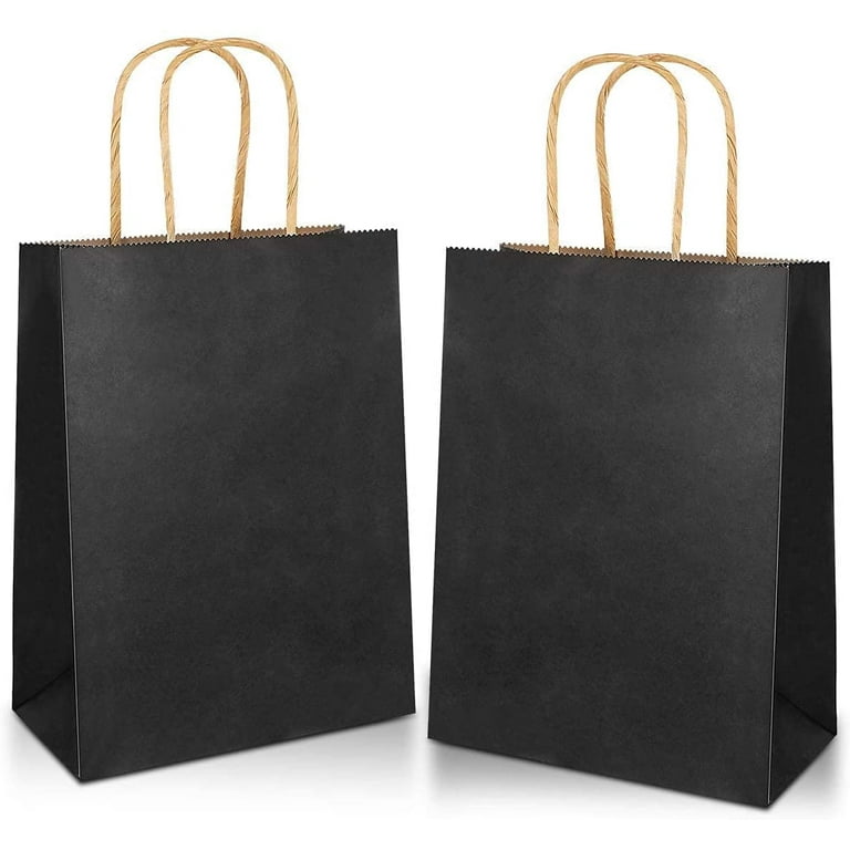 20 Pcs Multicolor Gift Bag 27 * 21 * 11Cm,Kraft Bag,Paper Bag,Kraft Paper  Bag,Paper Bags With Handles,Gift Pouch(Thicken 130Gsm) 